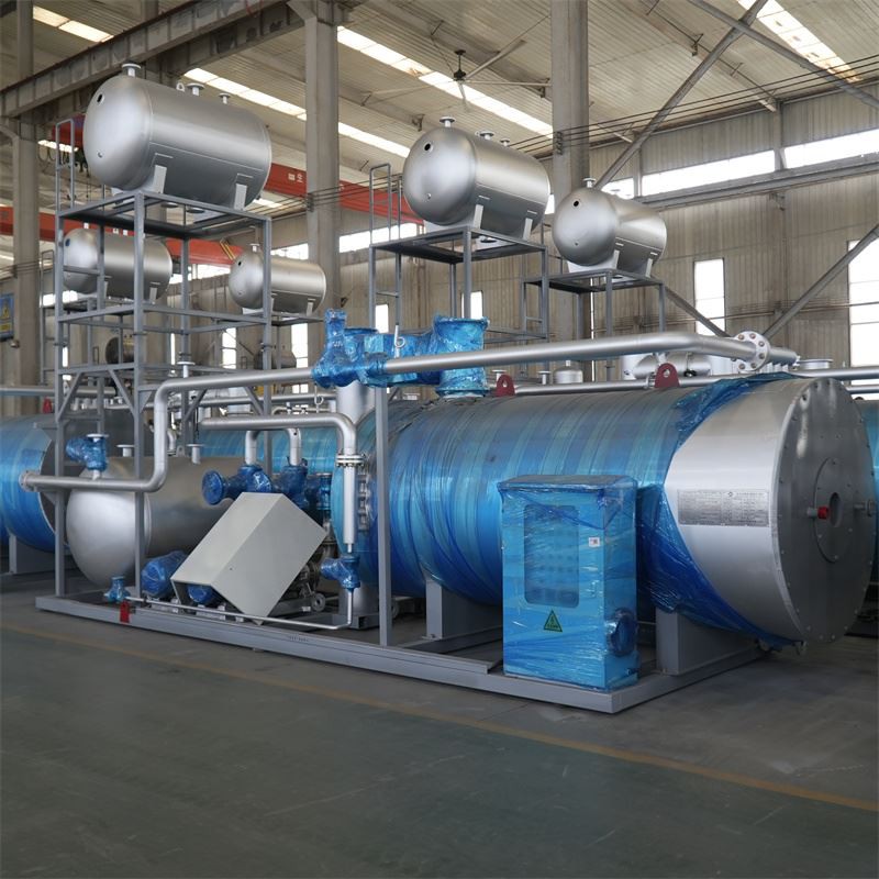 Gasvärmeledningsoljeugn