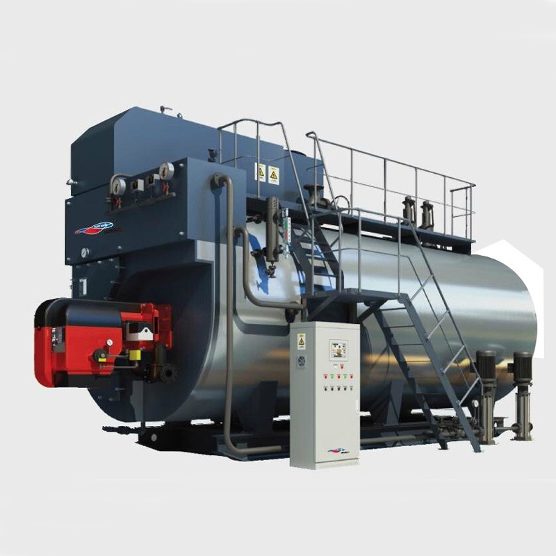 Oljegaseldad kondenserande ångpanna